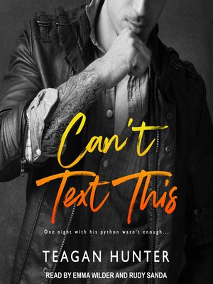 cover image of Can't Text This